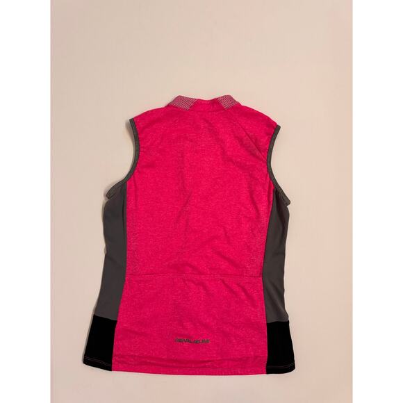 Pearl Izumi Women's Select Escape Sleeveless Road Bike Jersey Zip Up Size M Pink - Picture 4 of 5